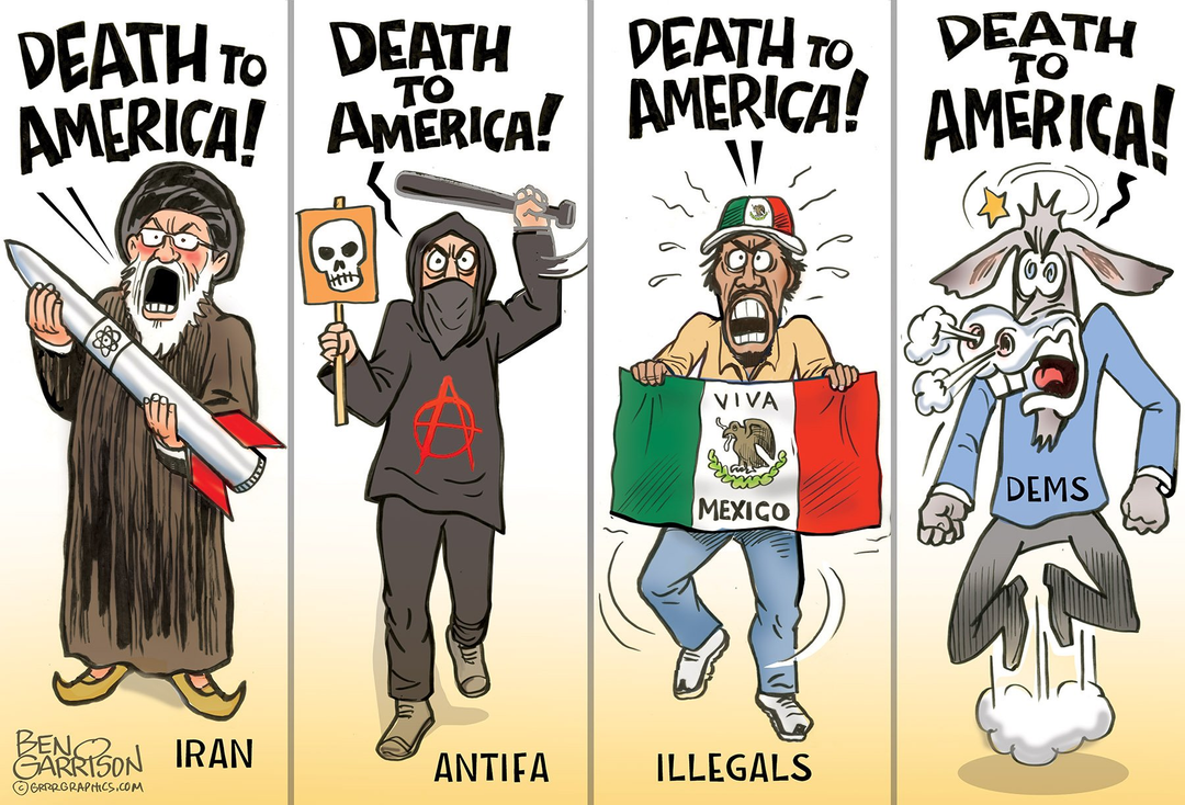 The Death to America Club panel 1